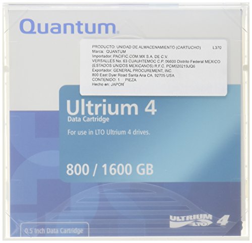 QUANTUM data cartridge LTO4 Media Ultrium 800/1,6TB