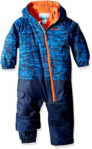 Columbia Kid's Little Dude Suit - Super Blue Print, Size - 6/12