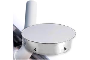 SHNMINEU copertura del canna fumaria in acciaio inox 120 mm Copertura del foro del camino Tappo di Sfiato per Tubo Fumario in Acciaio Inox, Tappo per Comignolo, Tappo Canna Fumaria di Protezione Della Stufa