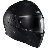 ZEUS ZS-827 Kapalı Motosiklet Kaskı Matt Black XS