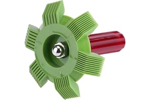 Ausla Peigne à Ailettes de Climatiseur en Plastique Condenseur et Redresseur D'ailettes de Radiateur Outil de Réparation de Brosse de Climatisation Accessoire pour Nettoyer L'évaporateur de Radiateur