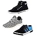 Earton Men Combo Pack of 3 Casual Shoes With Sports Shoes RS.749.00