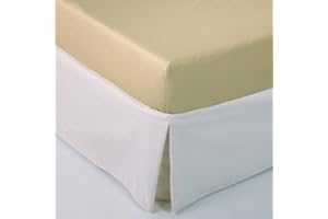 RUFINO DÍAZ Cubre Canapé Volante Inglés (Beige - 150cm)