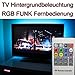 Produktbild SET ~ 32" TV FUNK 20 Tasten RGB LED Hintergrundbeleuchtung Backgroundlight