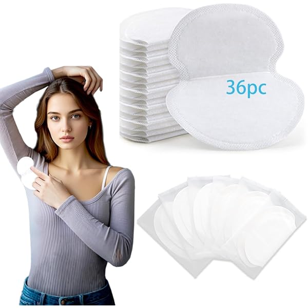 LEIBOCHAO SAP Achselpads – 40 Stück (20 Beutel), Schweiß- & Geruchsschutz, Atmungsaktiv, 12,5x11,5 Cm