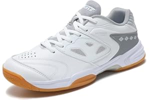 omcam Ladies Badminton Tennis Shoes Non Slip Comfort Table Tennis Volleyball Sport Shoes Indoor Court Pickleball Shoes