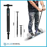 io hawk sparrow e-roller 360° MOVEMENT: Als Gleichgewichtshelfer macht sich dieses Handle perfekt für Einsteiger und ermöglicht dabei die volle Hoverboard Erfahrung, da es nicht fest ist, sondern sich um 360° drehen lässt.