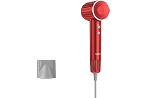 Laifen Suszarka do włosów z serii retro, 200 milionów jonów ujemnych, suszarka podróżna z silnikiem bezszczotkowym 110 000 obr./min, do szybkiego suszenia, cicha suszarka z dyszą magnetyczną