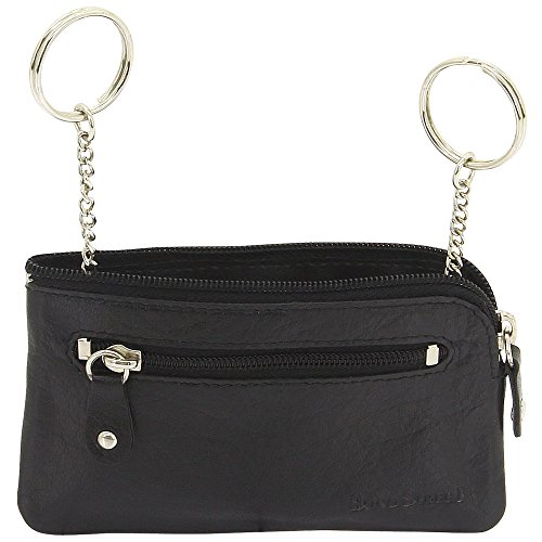 Preisvergleich Produktbild Friedrich Lederwaren Schlüsseletui Schlüsseltasche CLASSIC LINE Leder schwarz