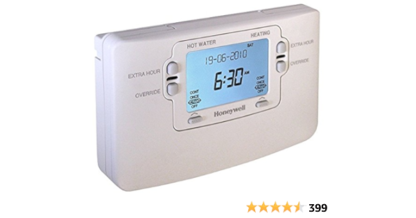 Honeywell St9400 C Programmierbare Zeitschaltuhr Fur Heizung Und Heisswasser 7 Tage Funktion Mit 2 Kanalen Honeywell Amazon De Baumarkt
