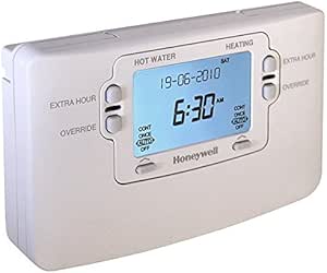 Honeywell St9400 C Programmierbare Zeitschaltuhr Fur Heizung Und Heisswasser 7 Tage Funktion Mit 2 Kanalen Honeywell Amazon De Baumarkt