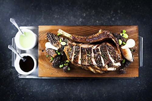 Räucherbretter aus Zedernholz 4 Stück (2x 2er Set) , ca 28 x 14 cm Grillbretter , iapyx® - 4