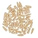 Produktbild Homyl 50er 2 Löcher Natur Holz Nähen Horn Toggle Tasten für Kleidung Zubehör DIY Basteln