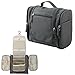 Produktbild sourcingmap® Reise Makeup Kosmetik Bag Kultur Wash Kasten Organisator Speicher Hängend Grau