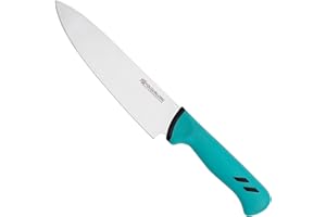 YOUSUNLONG Cuchillos de cocinero 20.32cm - Hoja de acero al molibdeno con alto contenido en carbono - Cuchillo de carnicero - Mango ergonómico y antideslizante