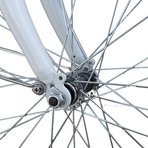 WBT107 Fahrrad 7 Gang Shimano Kettenschaltung Federgabel Korb Werkzeug - 9