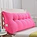 Produktbild hyl Sofa Bett Große Gefüllte Dreieckige Keil Kissen Schlafzimmer Bett Rückenlehne Kissen Lesekissen Büro Lendenkissen Mit Abnehmbarem Deckel ( Farbe : I , größe : 180cm )