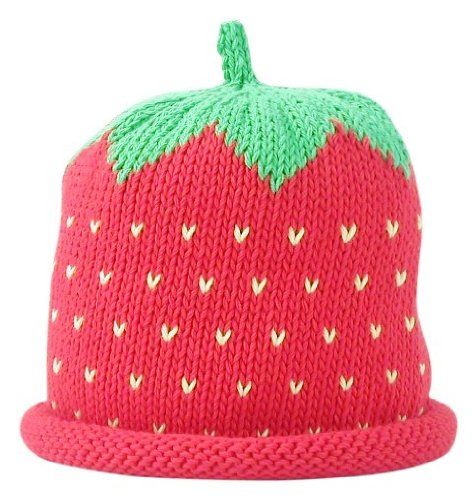 Merry Berries Red Strawberry Hat 12-24m (4)