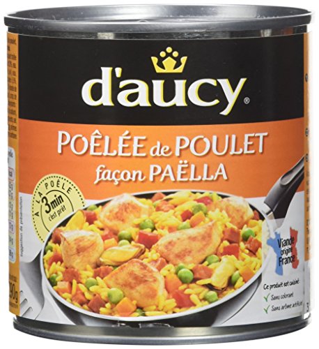d'aucy Poêlée de Poulet Façon Paëlla 290 g