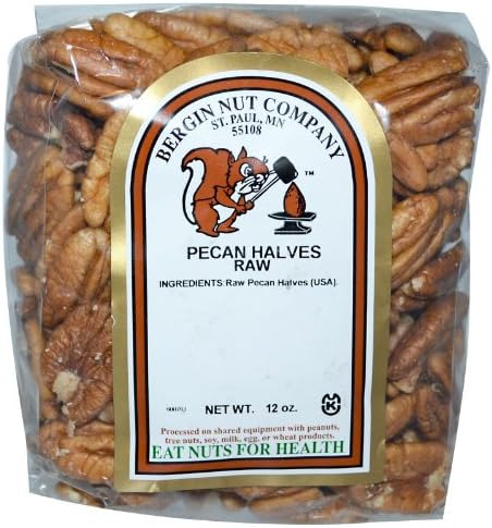 Pecan Halves, Raw, 12 oz