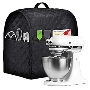 Stand Mixer Cover compatible with Kitchenaid Mixer, Fits All Tilt Head & Bowl Lift Models,The Fabric Is Pure Cottot,100% Cotton is Padded??Fine, Soft, Not Easy to Fade, Not Easy To Pilling. (Fits