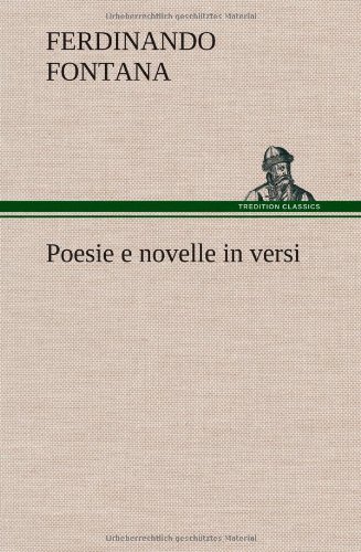 Poesie e novelle in versi
