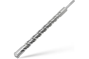 CSOOM Punta per trapano SDS Plus, 25 x 350 mm, professionale, ideale per foratura su pietra, cemento, pietra naturale, muro di mattoni