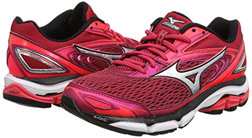 Mizuno Damen Wave Inspire 13 (W) Laufschuhe, Rot - 5