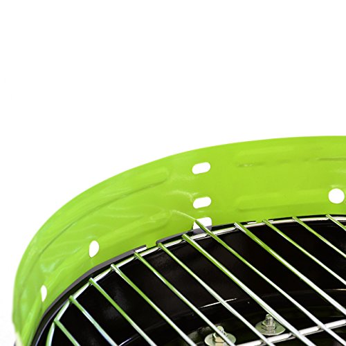 Nexos Rundgrill Mini BBQ Grill Partygrill Tischgrill Campinggrill grün - 5