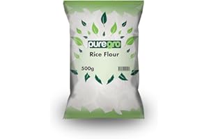 Puregro Rice Flour 500g (Pack of 1) | 100% Pure Rice Flour | Smooth & Fine Texture | Premium Quality | No Additives or Preservatives | Ideal for Baking, Cooking, & Thickening
