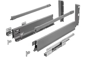GTV – Modern Box Pro Box I L = 300 mm H = 199 mm I antracit I enkel installation I tyst stängning I Synkronisering av styrnin