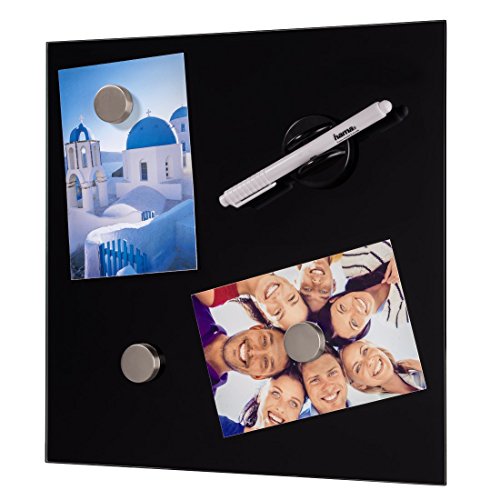 Preisvergleich Produktbild HAMA Glas-Magnetboard, 30x30 cm schwarz