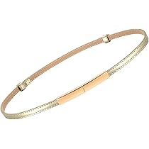 Cintura Donna Catena Oro - Cintura Elastica Elegante Per Abiti E Jeans - Foto 8