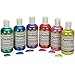 Pearl-Farben Set metallic ★ 6 Farben: rot, rosa, lila, grün, gelb & blau ✓ Je 150ml in Tuben / Flaschen | Wasserfeste, hochwertige & flüssige Pearlfarbe ✓Gute Qualität ✓ Metallicfarbe | Malfarben | Glanzfarben | Kinder-Malfarben | Mädchen-Farben | Pearlfarbensets | Für Holz, Glas, Gips, uvm. | trendmarkt24 161230