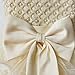 YiZYiF Baby Girls Christening Wedding Party Flower Dress With Bowknot Beige 6-9 Months