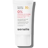 Sensilis - Photocorrection Mineral, Solar Fluid SPF30, Facial | SPF30, UVA, UVB, Blue Light, Antioxidant, Anti-inflammatory,