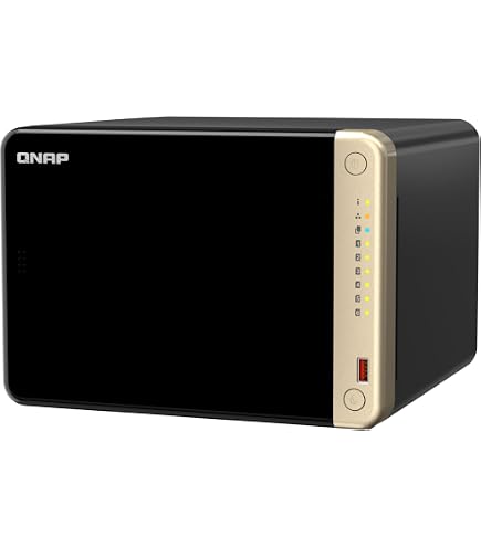 QNAP TS-464-8G-US 4 Bay High-Performance Desktop NAS with Intel