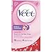 Veet Bikini & Underarm Ready-to-Use Wax Strips with Shea Butter & Berry (16 Wax Strips + 4 Perfect Finish Wipes)