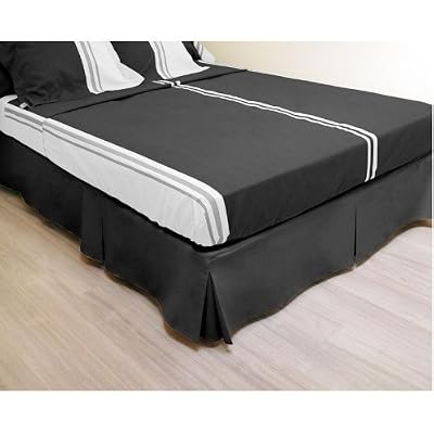 Soleil d'ocre - 985062 - Cache-Sommier - 90 x 190 cm - Noir