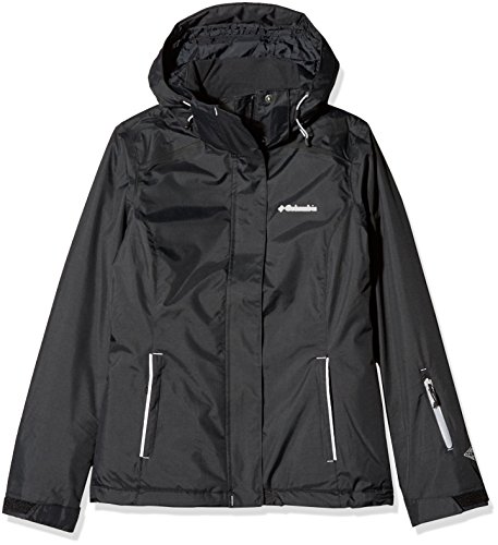 Columbia Chaqueta impermeable para mujer, On the Slope Jacket, Nailon, Negro, Talla M, 1748321