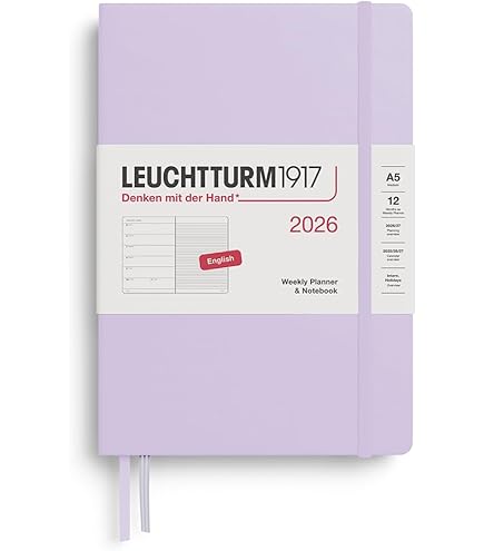 Leuchtturm1917 - Carnet De Notes Rigide B6+ - Pointillés - Noir Pas Cher | Bureau Vallée