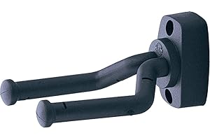 K&M Konig & Meyer 16280 Uchwyt na Gitarę do Montażu na Ścianie, Czarny