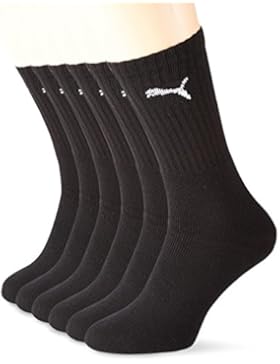 Puma Unisex Sportsocken Cush Crew 6er Pack