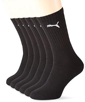 Puma Chaussettes de sport coussin rond (Lot de 6 paires) 43-46