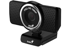 Genius ECam 8000 Webcam Noir 1080p Full HD USB2