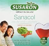 Con Té Verde y Alcachofa Susarón Sanacol con Té Verde y Alcachofa Sabor a Canela - 60 bolsitas para infusionar