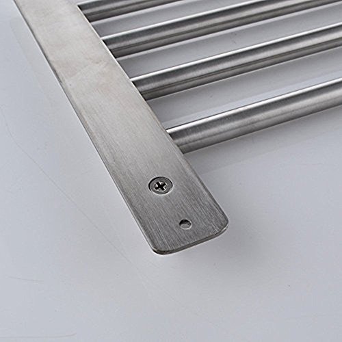 Glighone Handtuchhalter Badezimmer Küche Halter Wandmontage Speicher Organizer mit 4 Swivel Bars SUS304 Edelstahl gebürstet Finish - 2