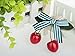 Yantu Cute Women Girl Lady Retro Vintage Bow Cherry Hair Clip Hairpin