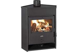 EEK A Prity AM Chimenea de esquina, 12 kW