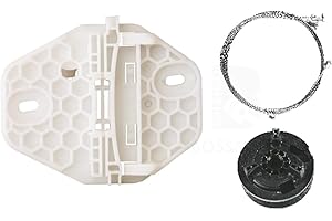 Bossmobil compatible con Logan, Delantero derecho, kit de reparación de elevalunas eléctricos